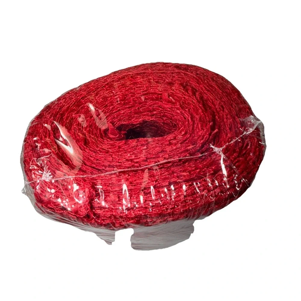 NEW Hobby Lobby Red Burlap Spool 6 in. x 5yd Wreaths Crafts‎ Sewing NIP 2014